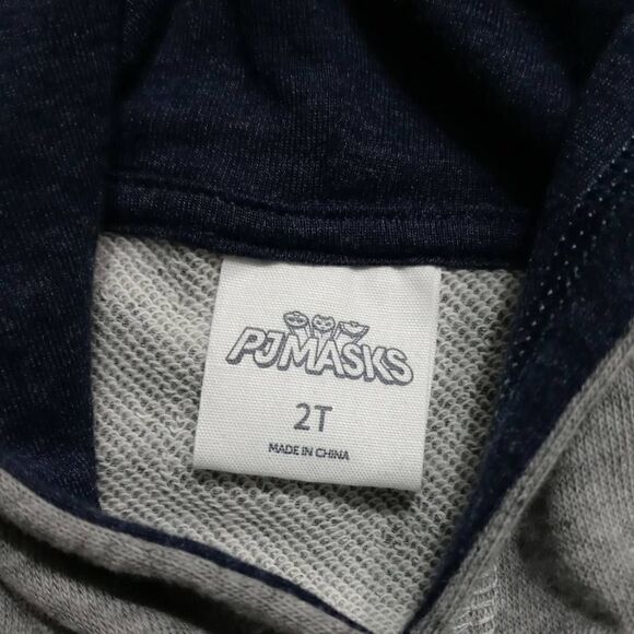 PJ MASKS Long Sleeve Fleece Hoodie 2T -E - Picture 3 of 3